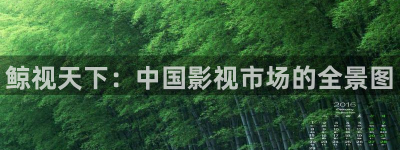 金桔tv：鲸视天下：中国影视市场的全景图